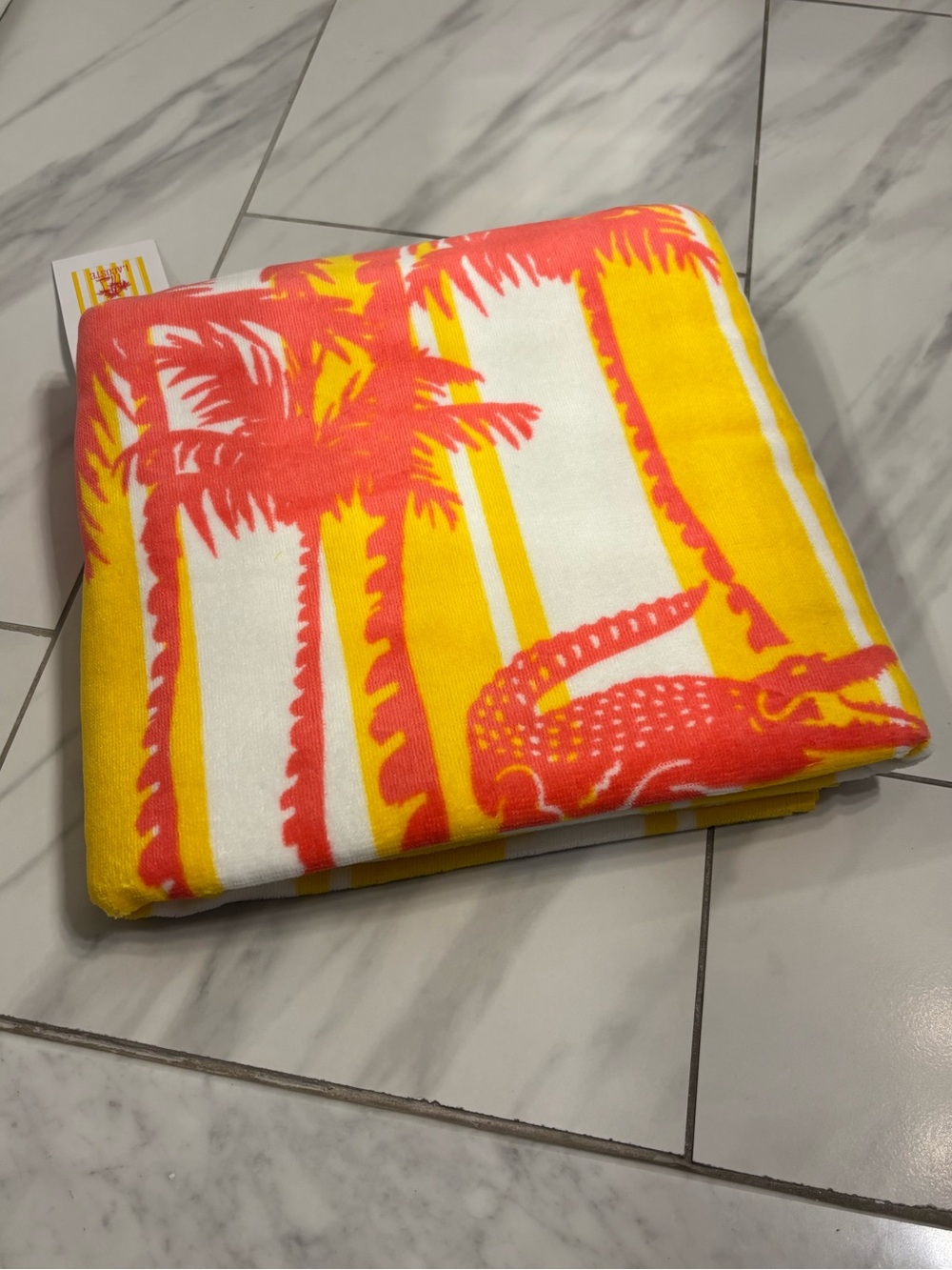 Men’s Lacoste Beach Towel